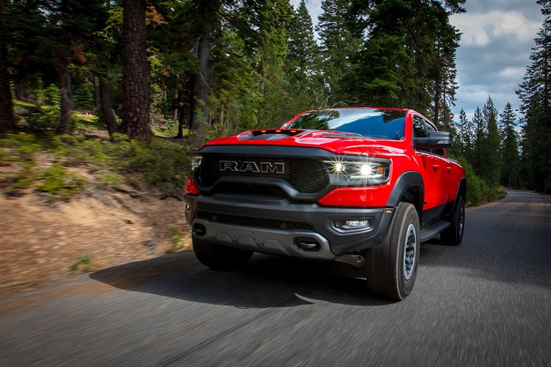 2021 Ram 1500 TRX Red backwoods