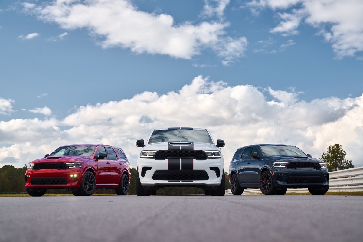 2021 Dodge Durango Trio Red White Blue