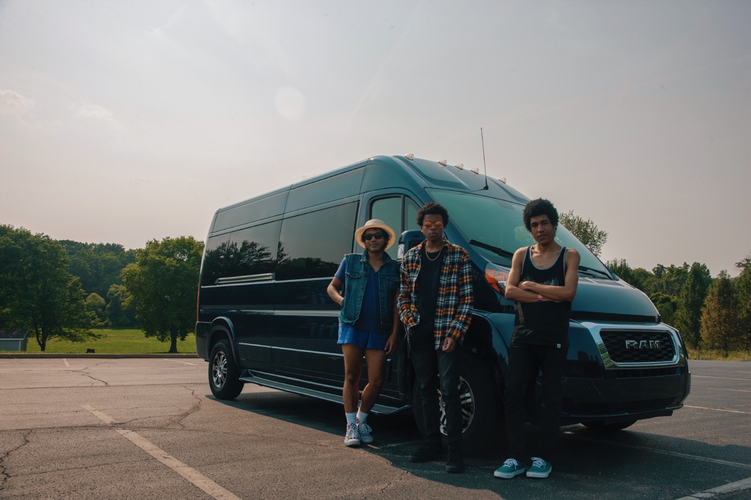 Ram BandVan ProMaster with the band