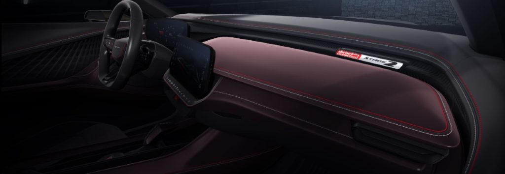 interior of dodge charger daytona srt concept