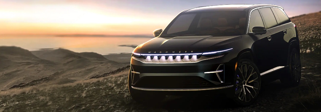 grand wagoneer lit up