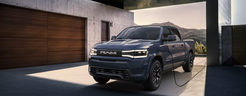 Ram 1500 EV Concept Charging