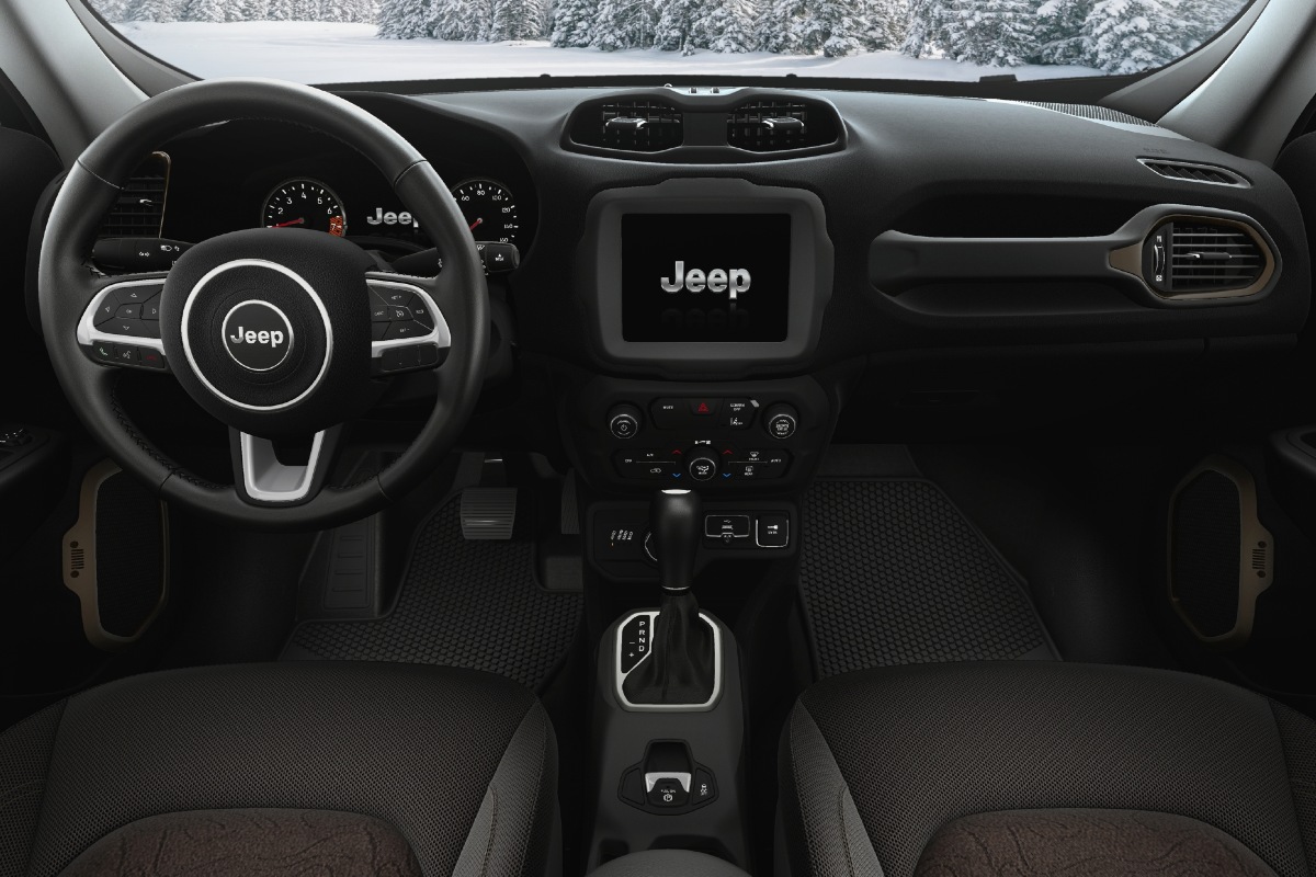 Backseat View of 2023 Jeep Renegade Front Cabin
