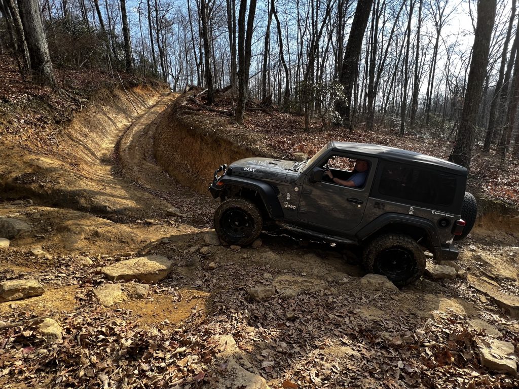 Off Road with the Badge of Honor Trail App