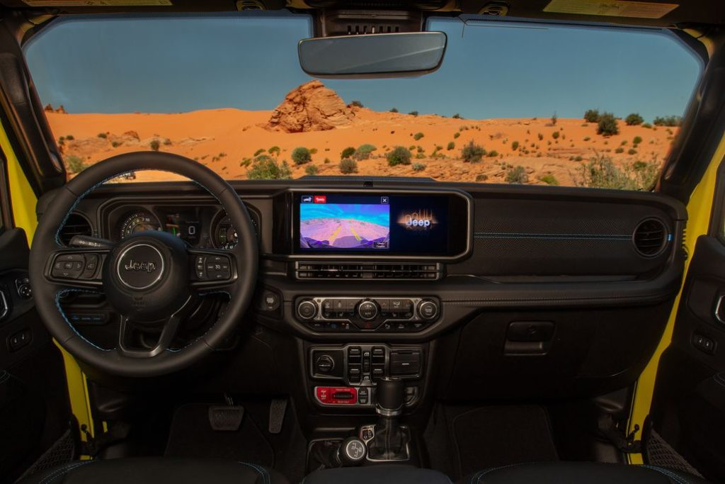2024 Jeep® Wrangler Rubicon X 4xe Dashboard