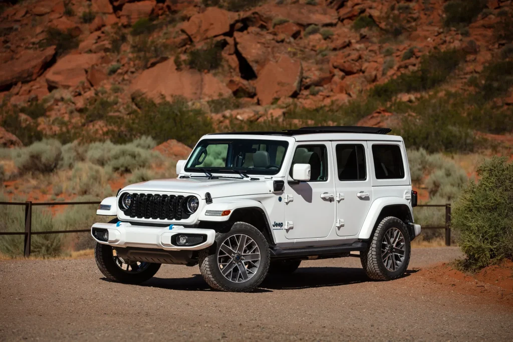 Jeep Wrangler Front View