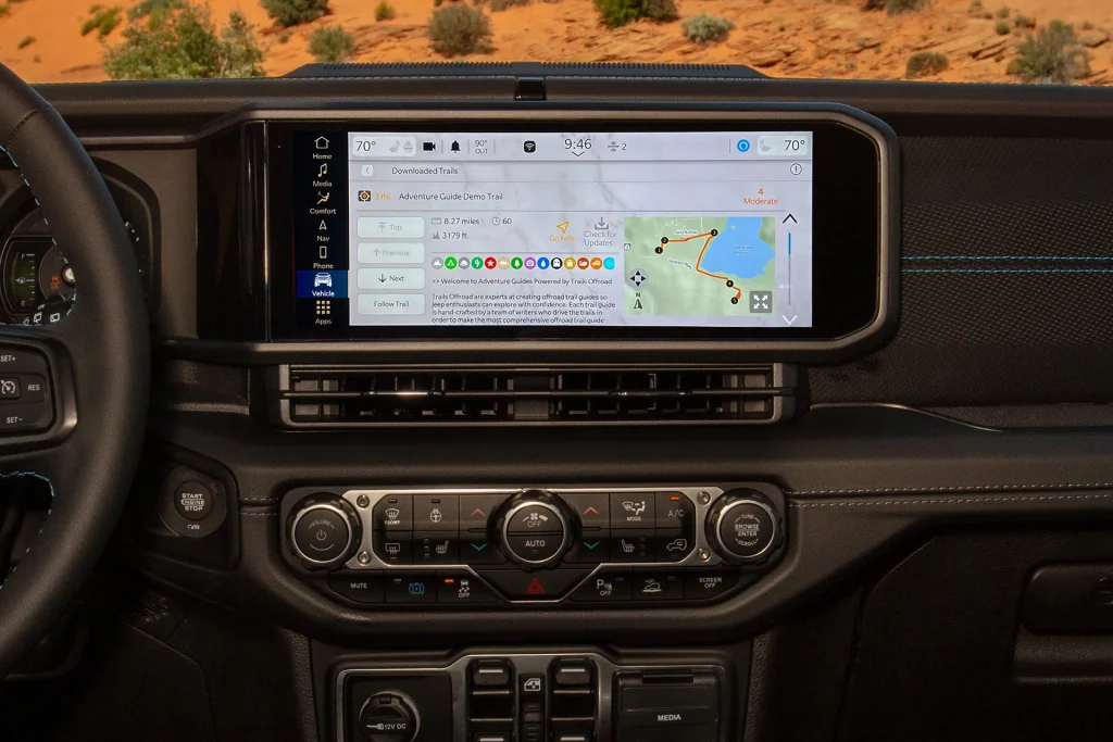 Jeep Wrangler Infotainment