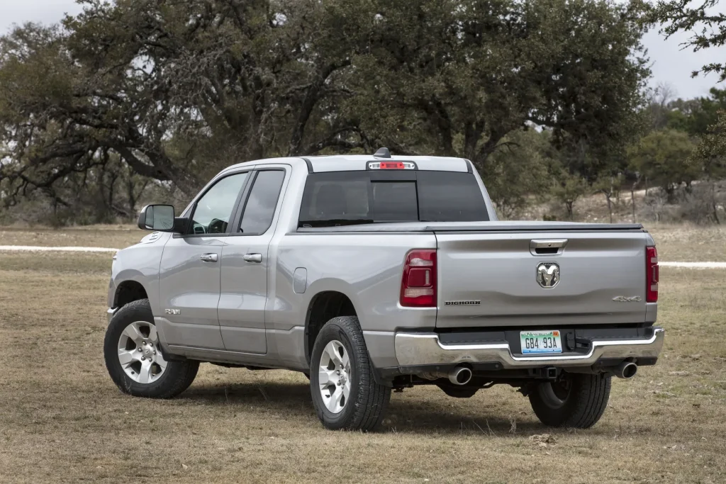 Rear View of the 2024 RAM 1500