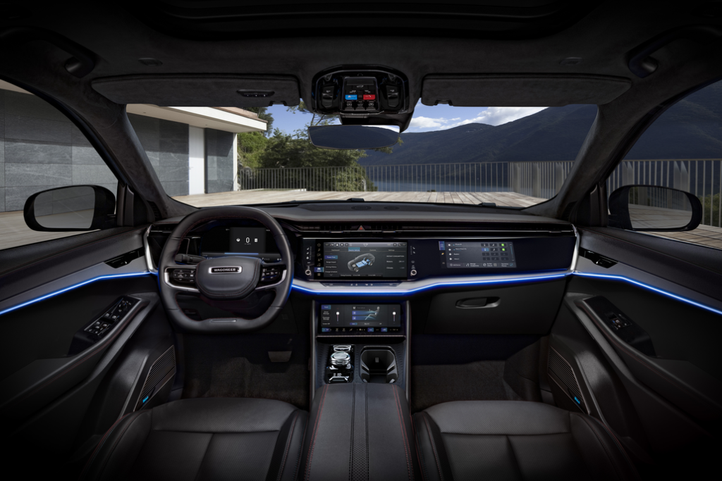 2024 Jeep® Wagoneer S Front Interior Dashboard