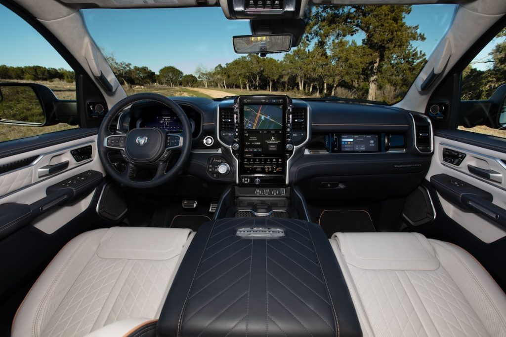 2025 Red RAM 1500 Tungsten - Front Dash View