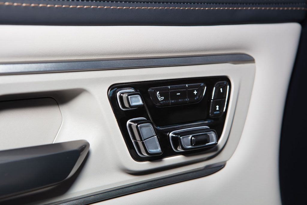 2025 Red RAM 1500 Tungsten - Seat Adjustment Controls