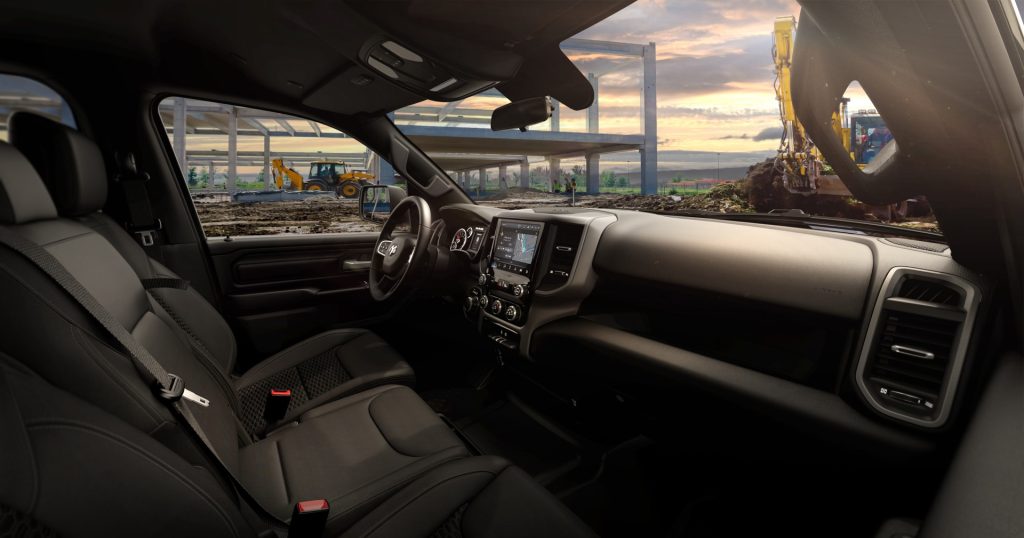 The Magnificent and Sleekly Designed 2025 Ram 1500's Front Interior
