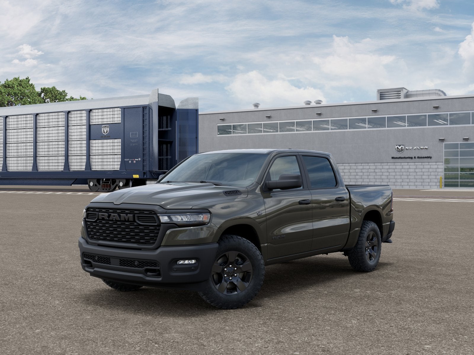 2027 RAM 1500 RAM 1500 WARLOCK CREW CAB 4X4 5'7' BOX