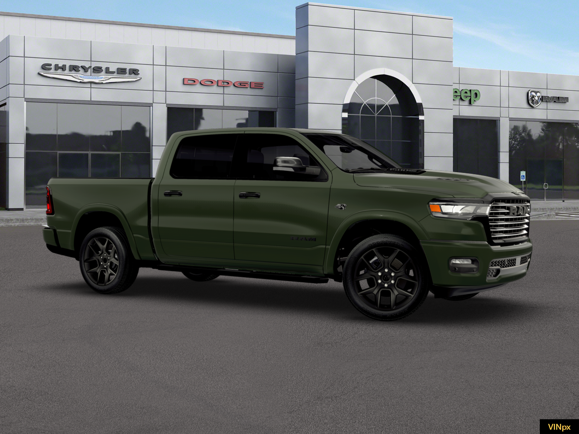 2026 RAM 1500 RAM 1500 LARAMIE CREW CAB 4X4 5'7' BOX