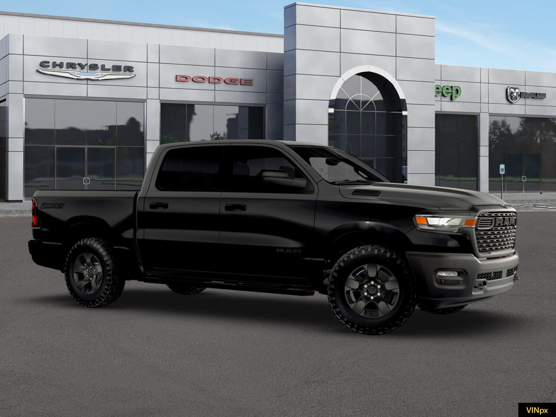 2026 RAM 1500 RAM 1500 WARLOCK CREW CAB 4X4 5'7' BOX