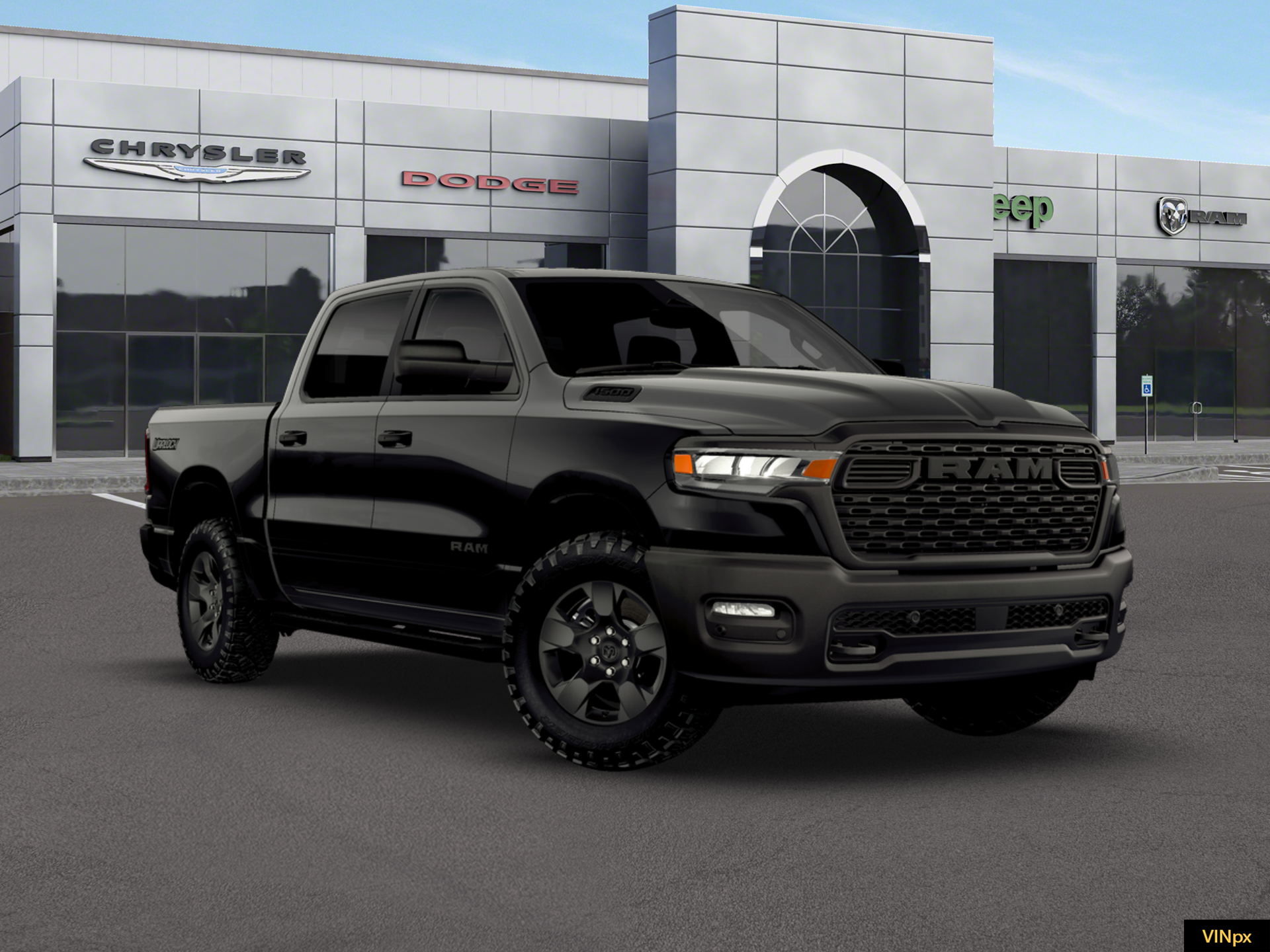 2026 RAM 1500 RAM 1500 WARLOCK CREW CAB 4X4 5'7' BOX