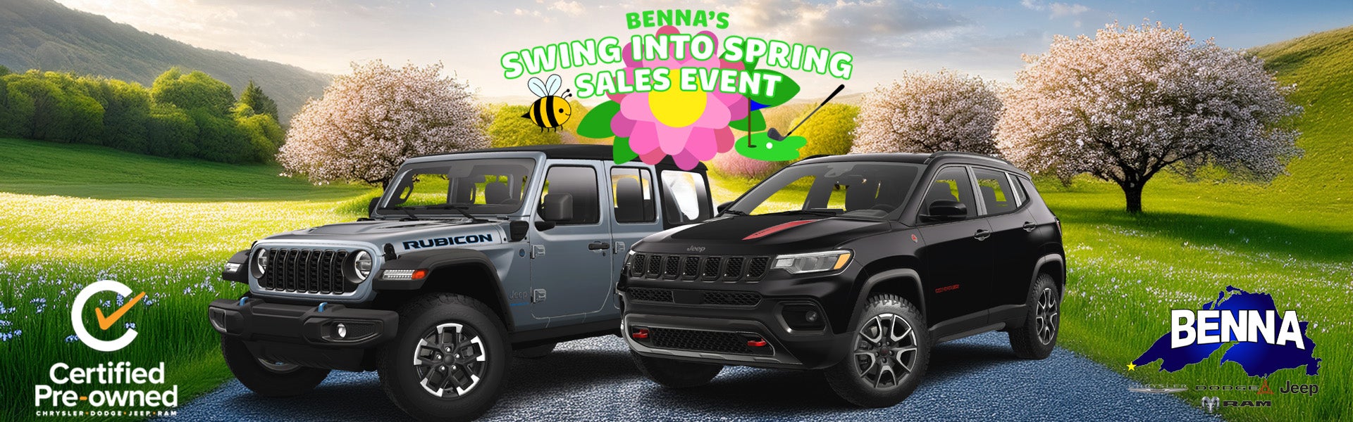 Swing Into Spring Sales Event