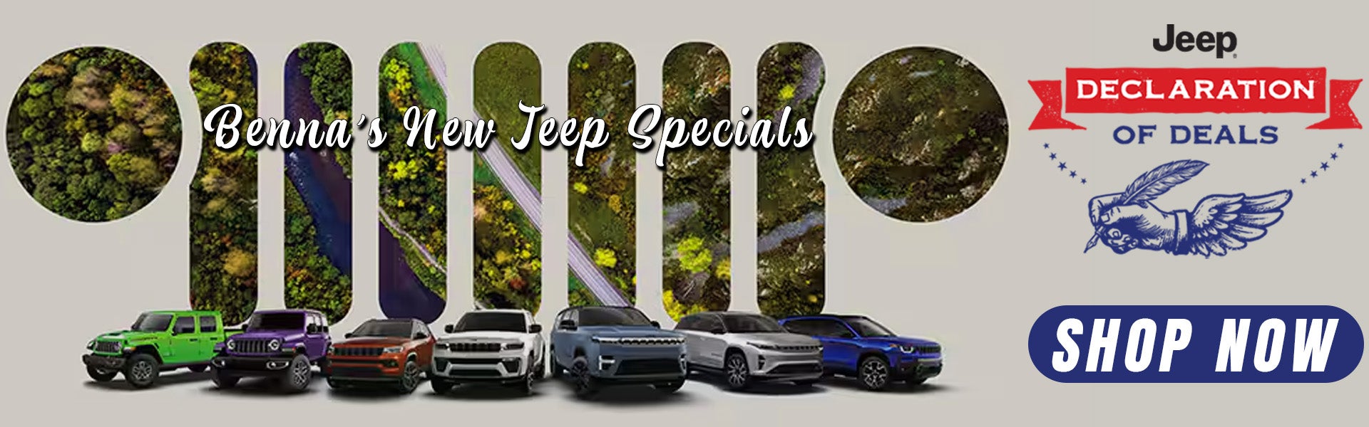 New Jeep Specials Benna CDJR