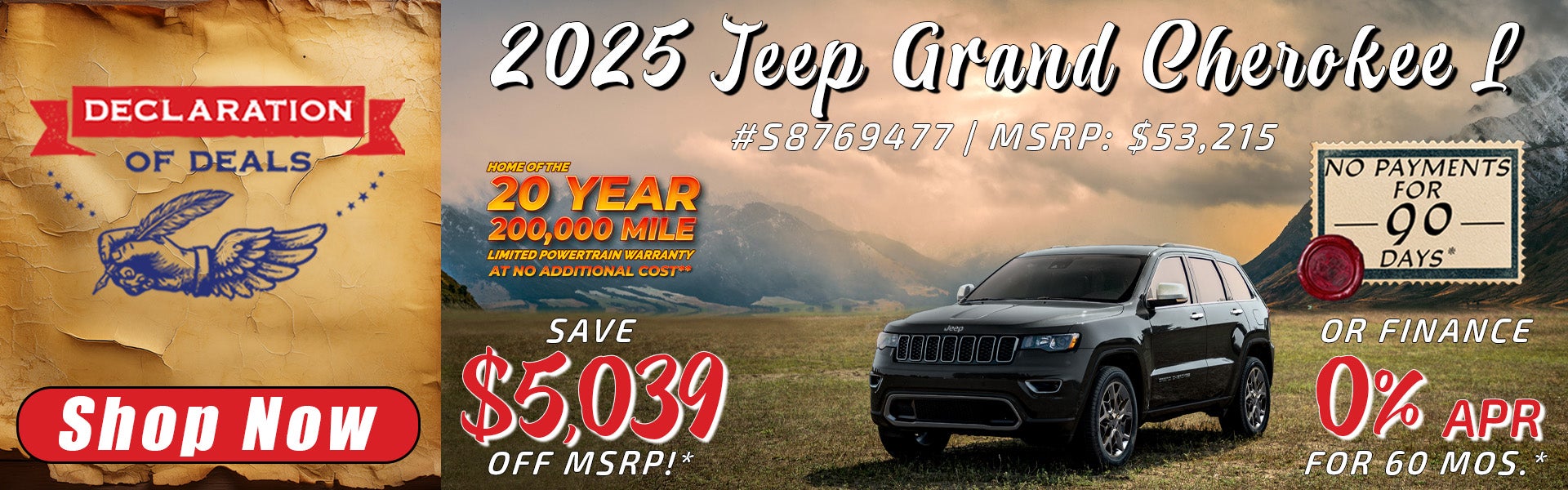 2025 Jeep Grand Cherokee L Limited
