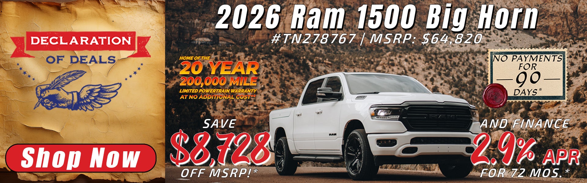 2026 Ram 1500 Big Horn