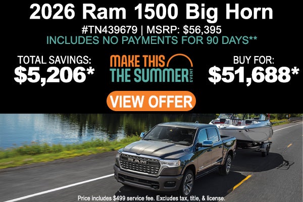 2026 Ram 1500 Big Horn