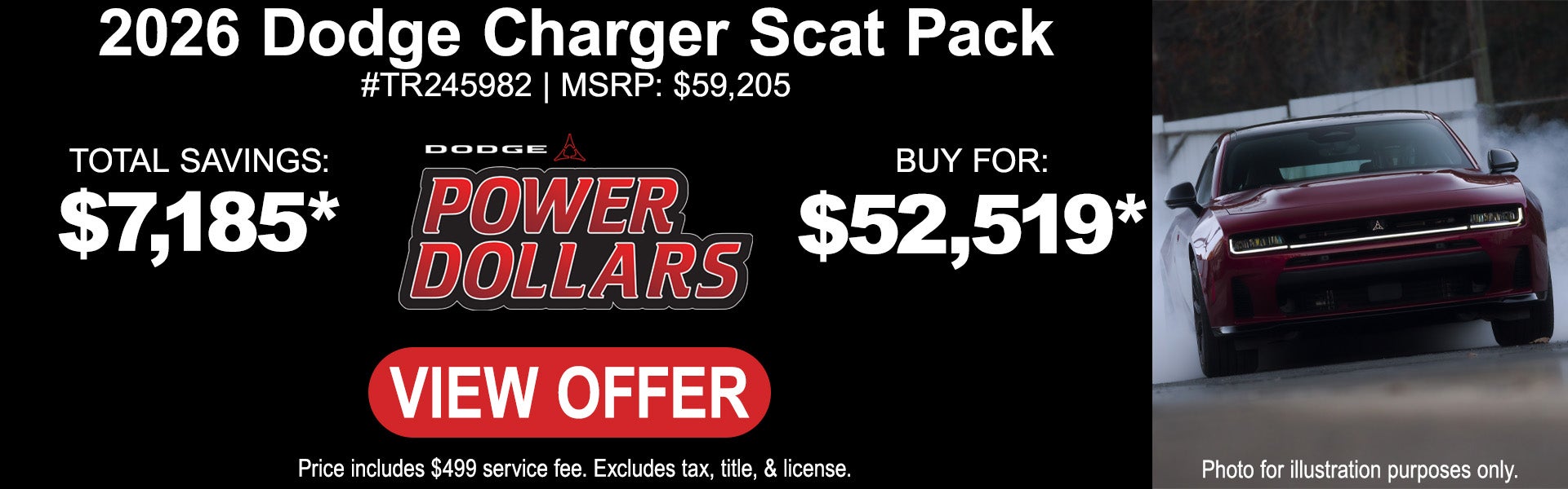 2026 Dodge Charger Scat Pack