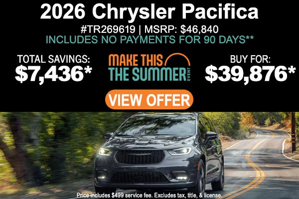 2026 Chrysler Pacifica Select