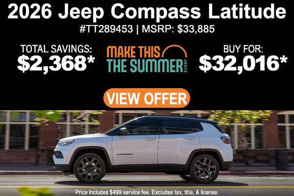 2026 Jeep Compass Latitude