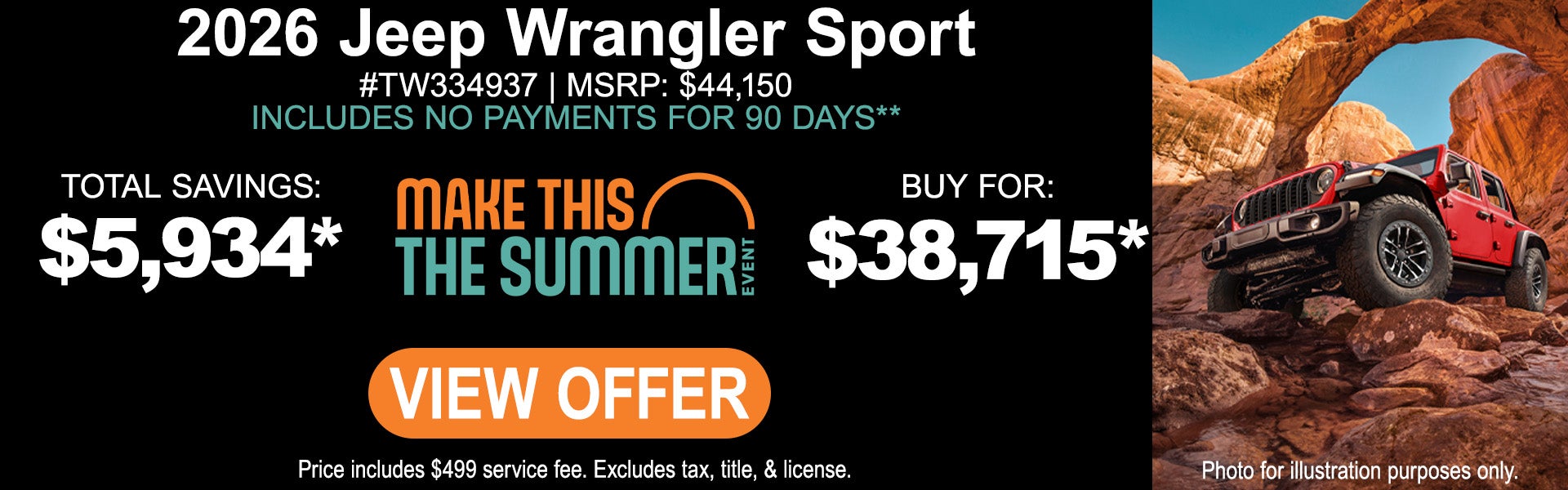 2026 Jeep Wrangler Sport