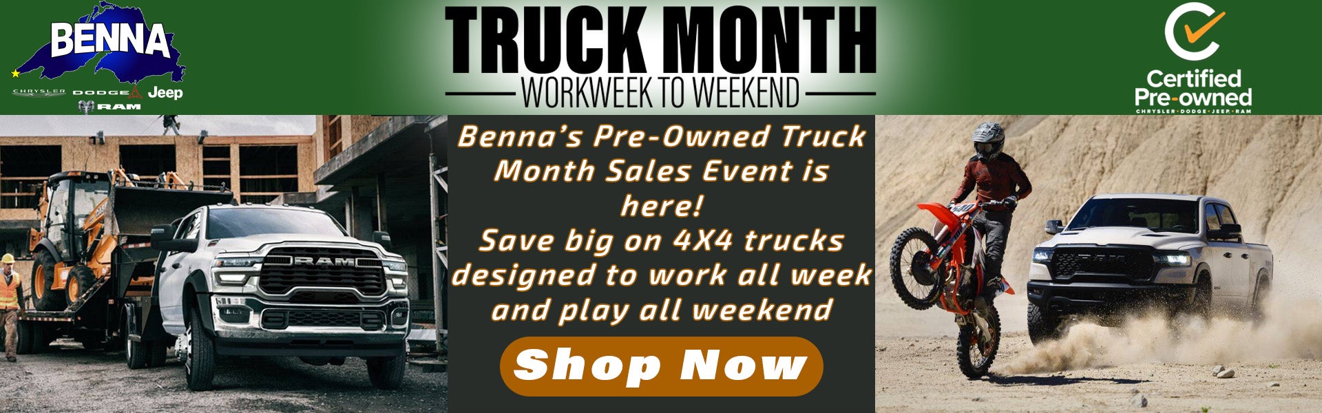 Pre-Owned Truck Month