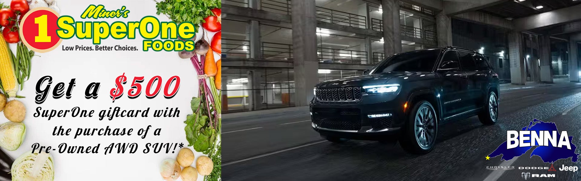 Pre-Owned AWD SUV Specials