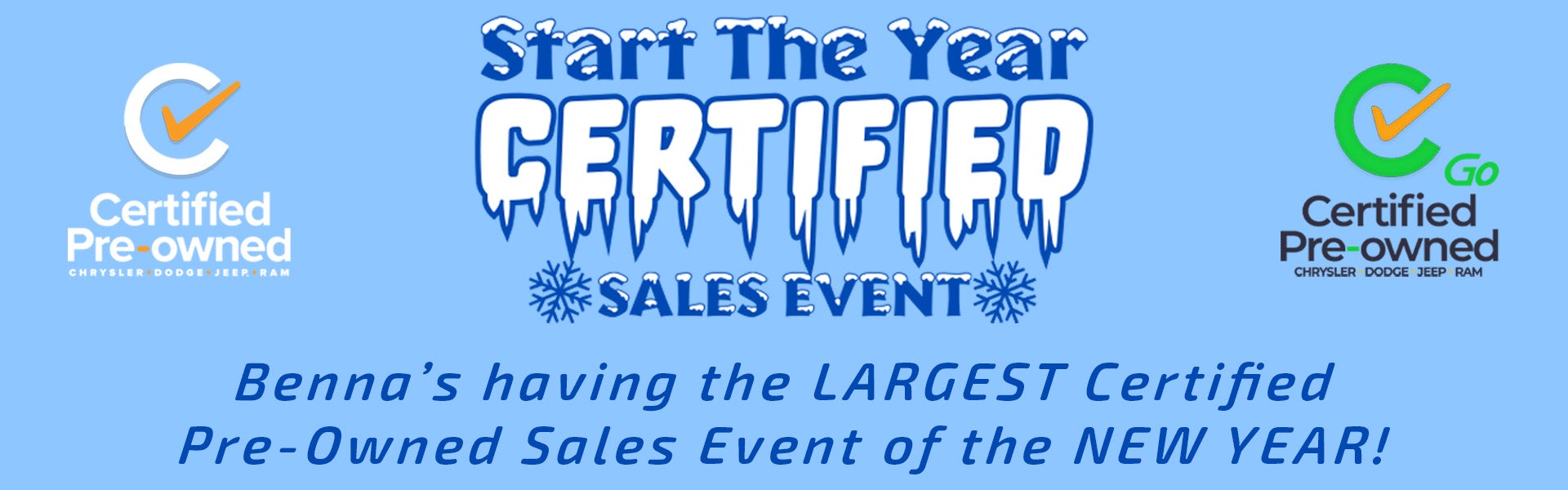 Start The Year Certified