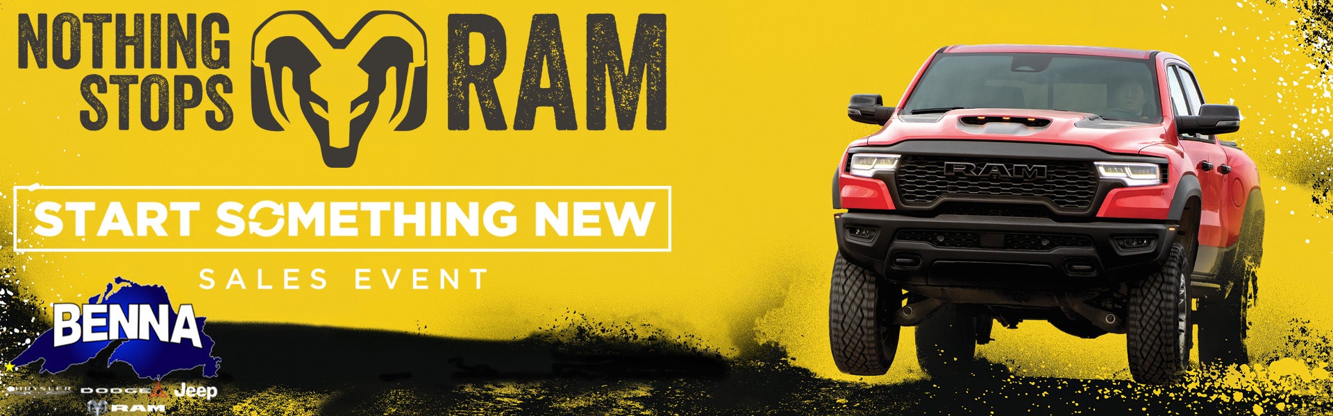 Start Something New Sales Event New Ram Trucks