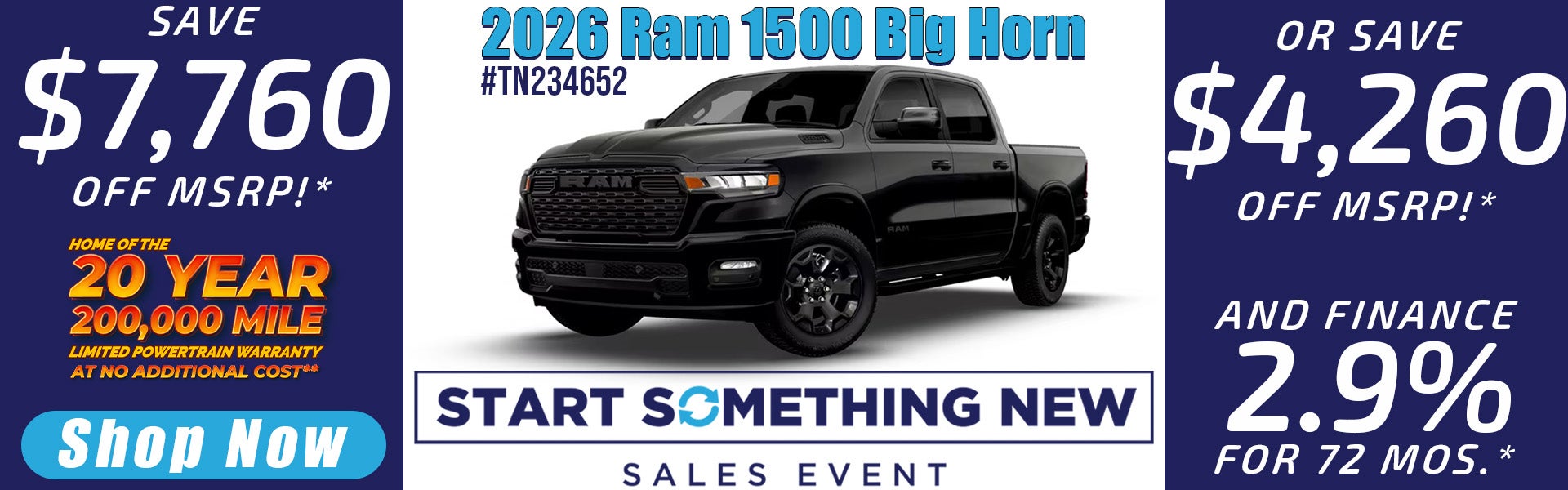 2026 Ram 1500 Big Horn