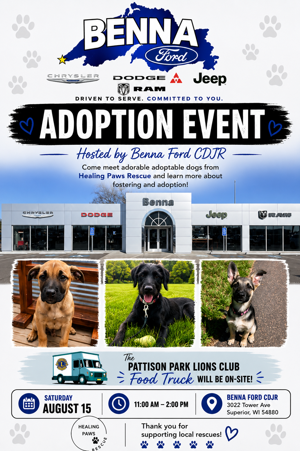 Healing Paws Rescue 2026