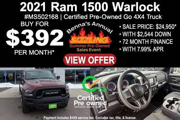 2021 Ram 1500 Classic Warlock