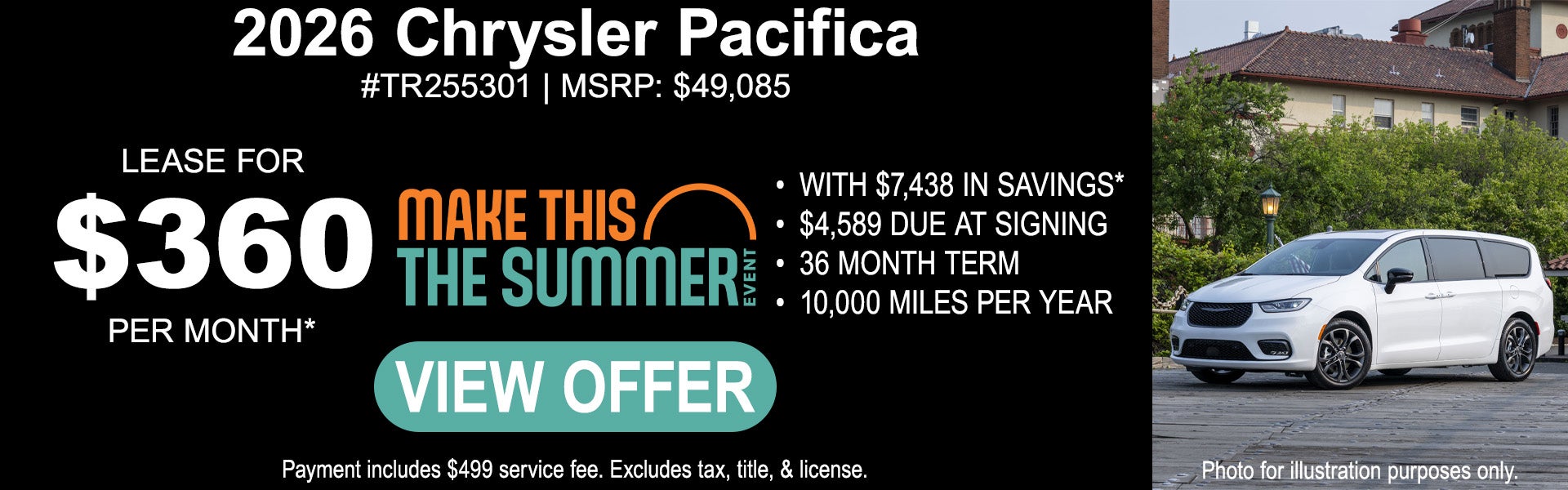 2026 Chrysler Pacifica Select