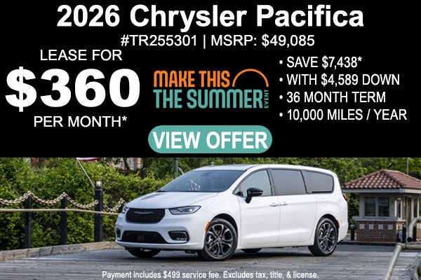 2026 Chrysler Pacifica Select