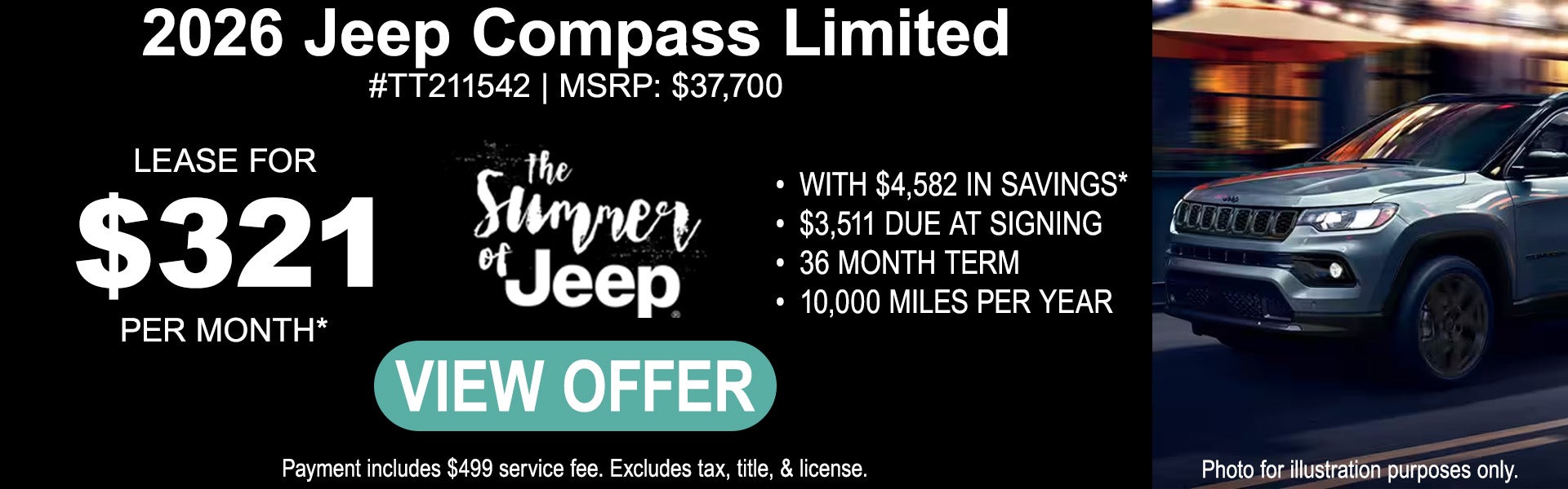 2026 Jeep Compass Limited