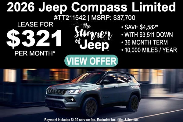 2026 Jeep Compass Limited