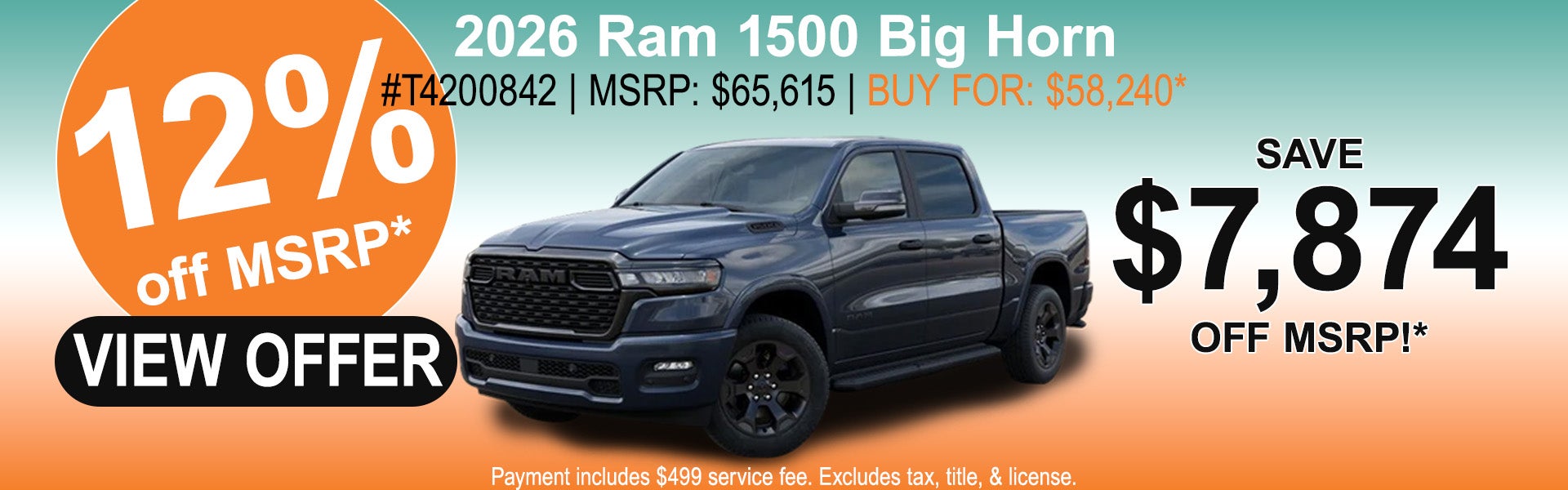 2026 Ram 1500 Big Horn