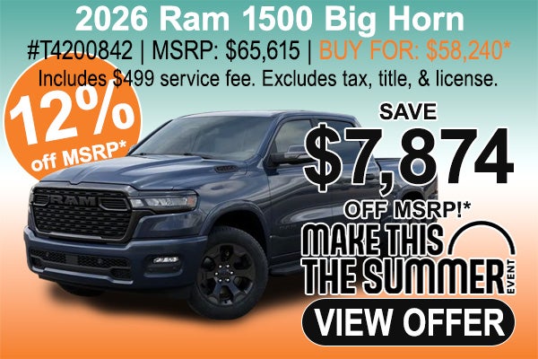 2026 Ram 1500 Big Horn