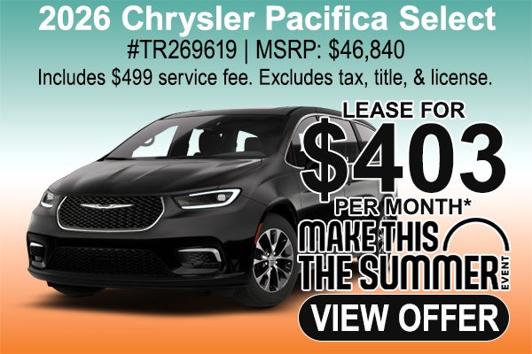 2026 Chrysler Pacifica Select