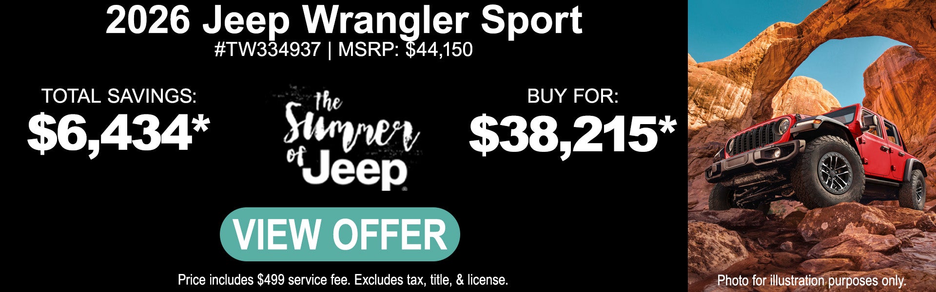 2026 Jeep Wrangler Sport