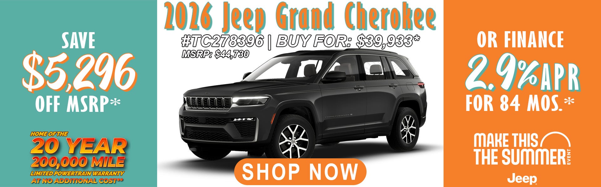 2026 Jeep Grand Cherokee Laredo