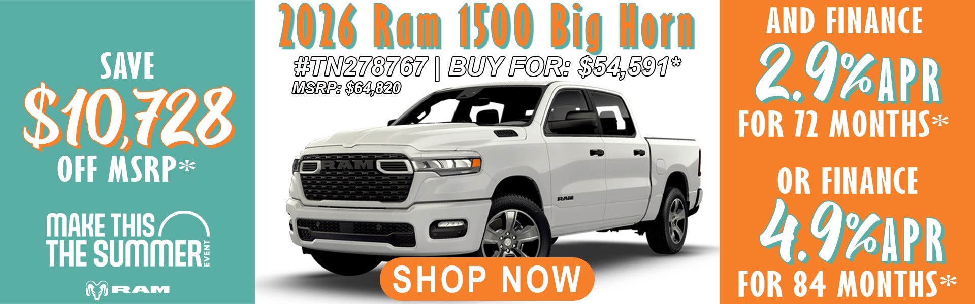2026 Ram 1500 Big Horn