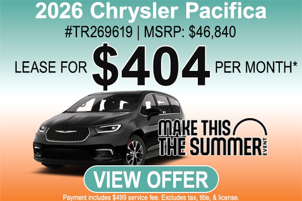 2026 Chrysler Pacifica Select