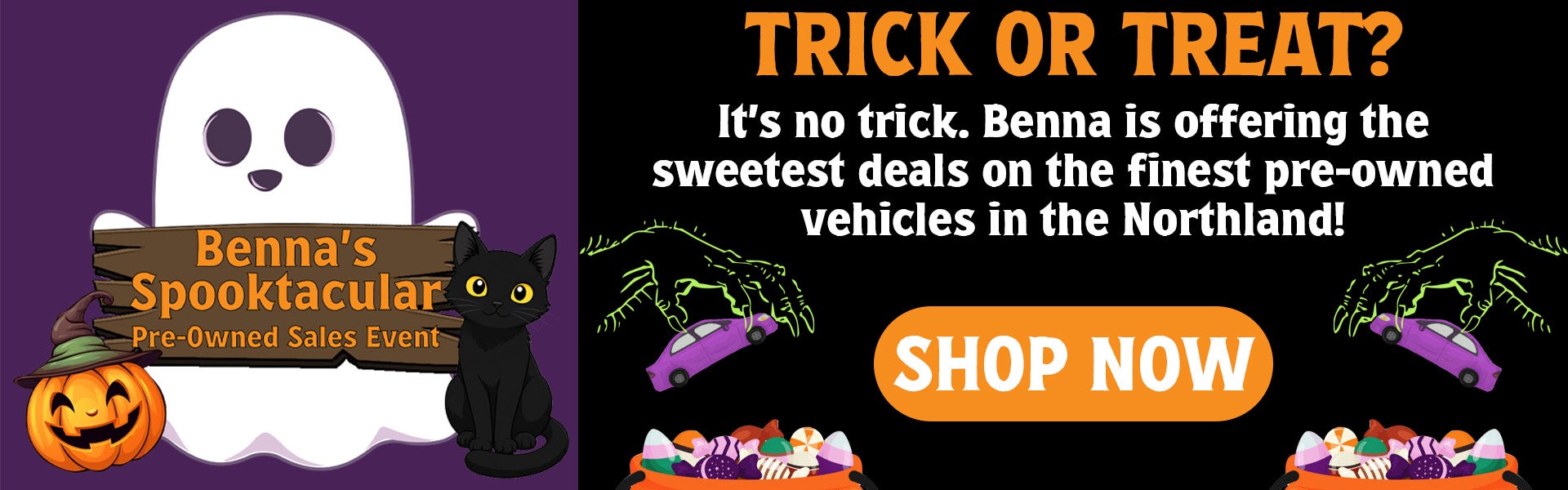 Spooktacular Sales Event | Benna CDJR Superior, WI