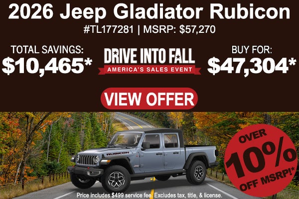 2026 Jeep Gladiator Rubicon