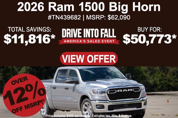 2026 Ram 1500 Big Horn
